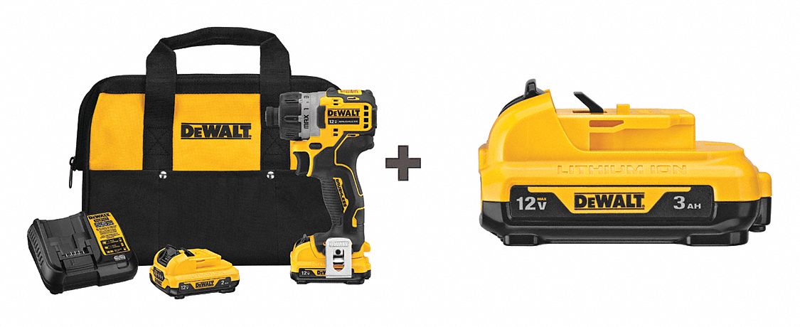 Screwdriver Kit Cordless 12V DC 1100 RPM