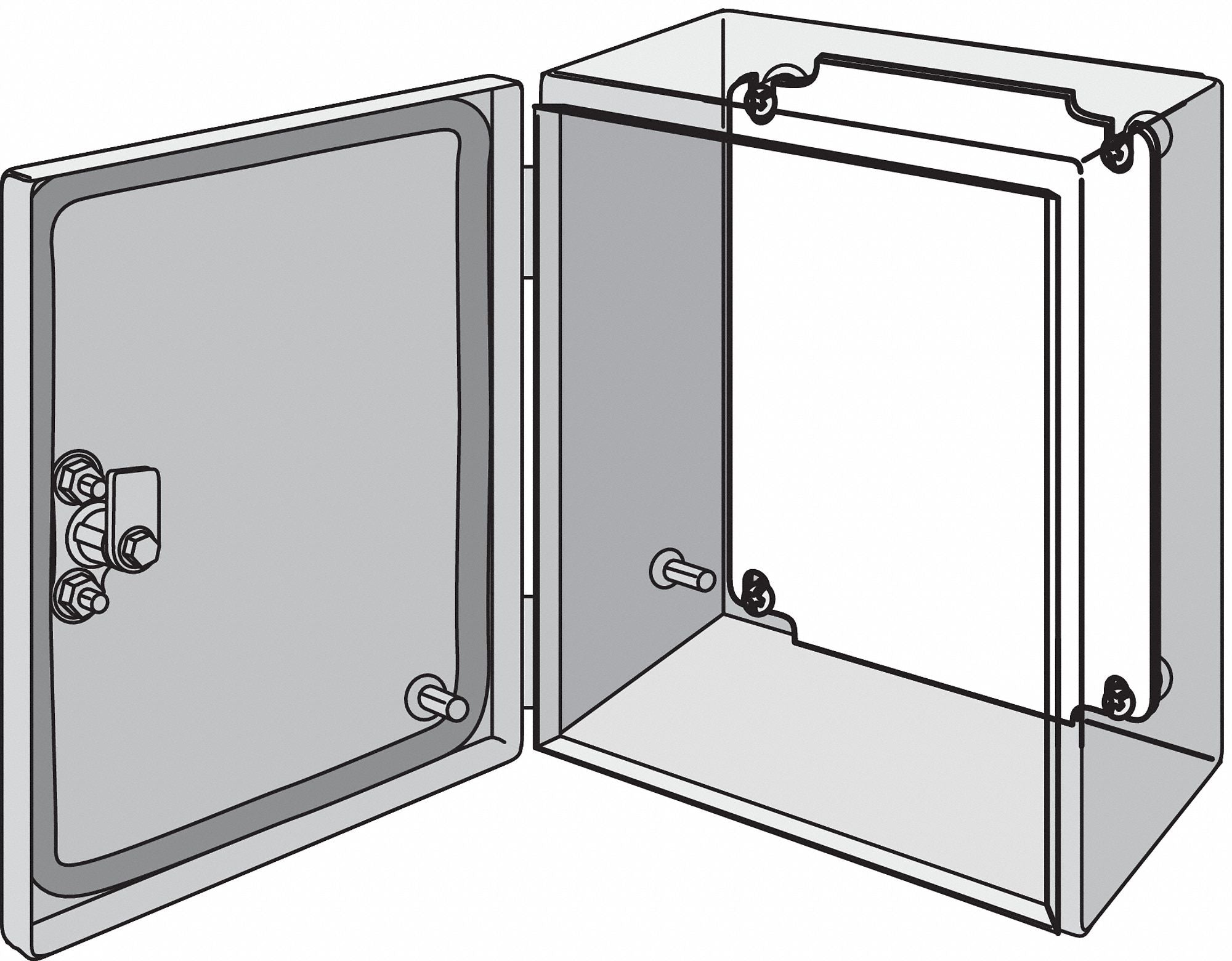 Panel 13.78in H x 11.81in W x White