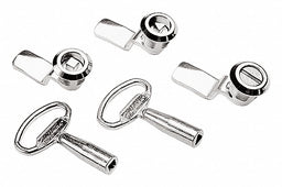Latch Kit Slotted Zinc One Door Type 12