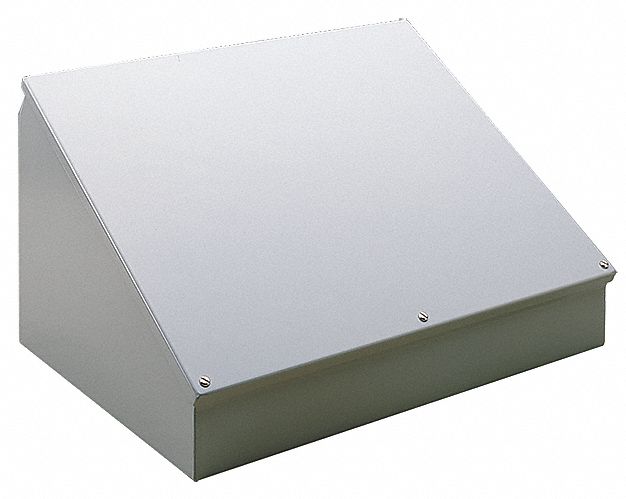 Sloped Top Encls 12inHx12inWx9.09inD