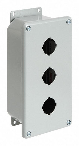 PushButtonEnclosure 22mm 1Hole Steel
