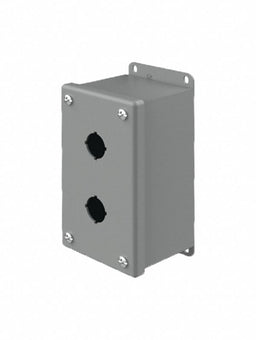PushButtonEnclosure 22mm 2Holes Steel