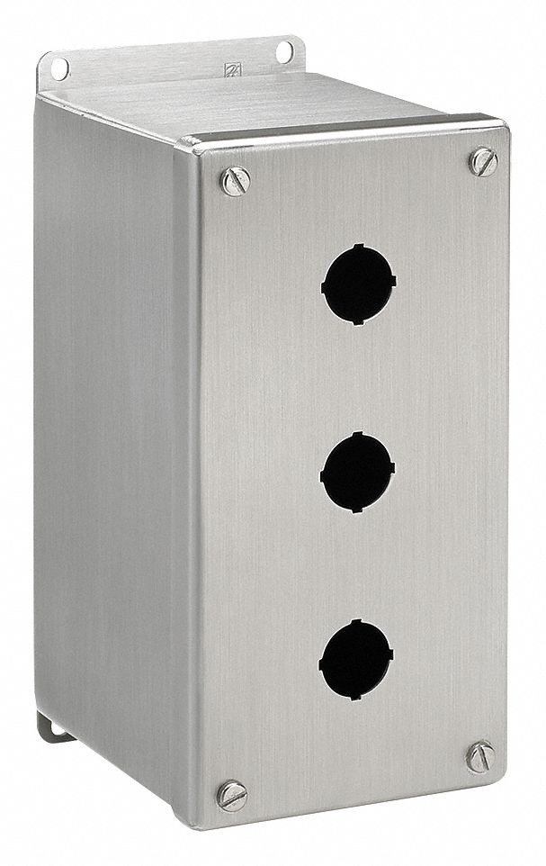 PushButtonEnclosure 22mm 2Holes 304SS