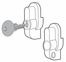Keylock Kit Handle Conductive Steel