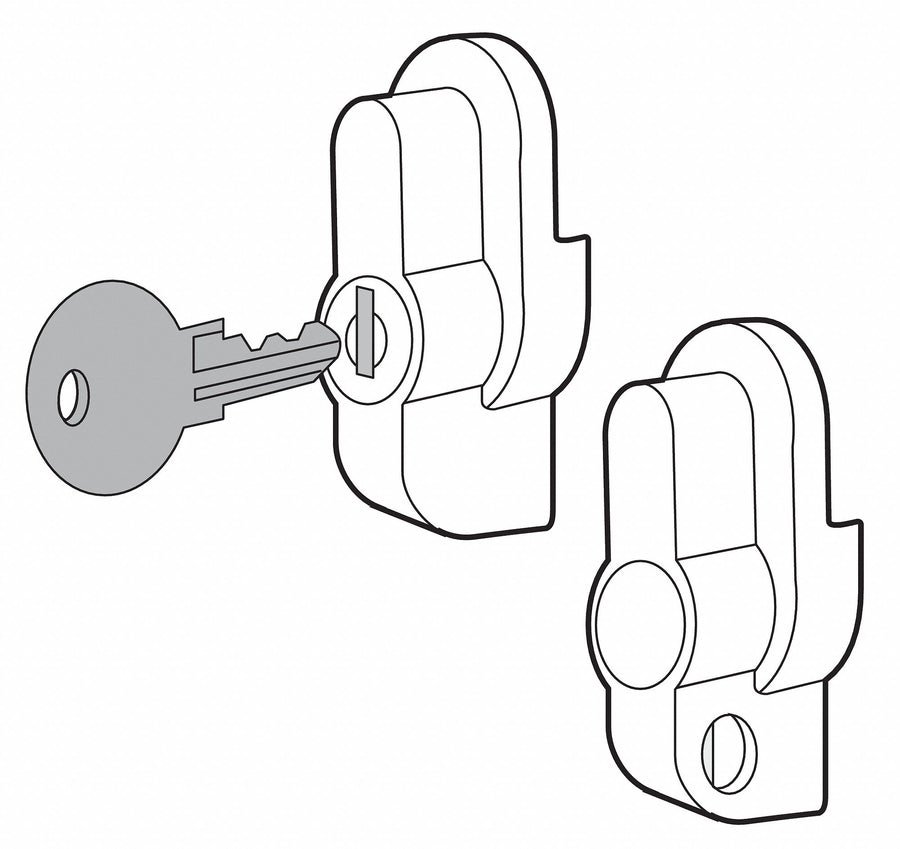 Keylock Kit Handle Conductive Steel