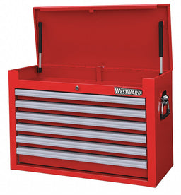 Powder Coated Red Light Duty Top Chest