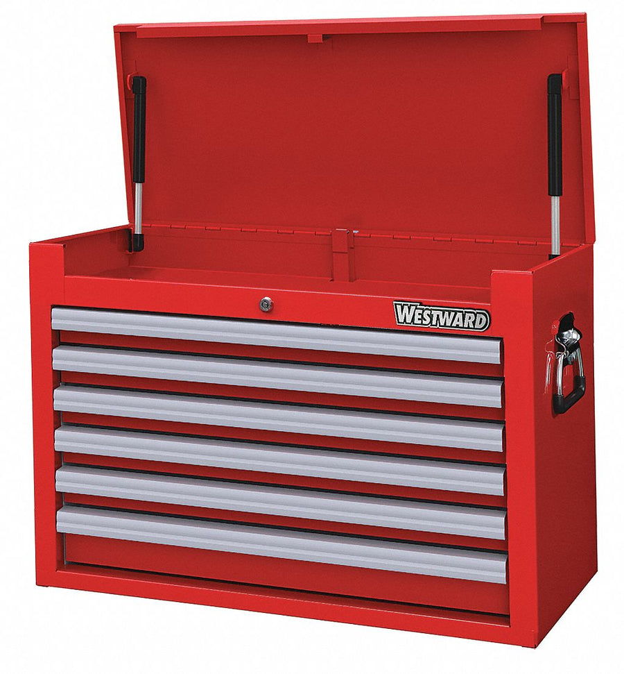 Powder Coated Red Light Duty Top Chest