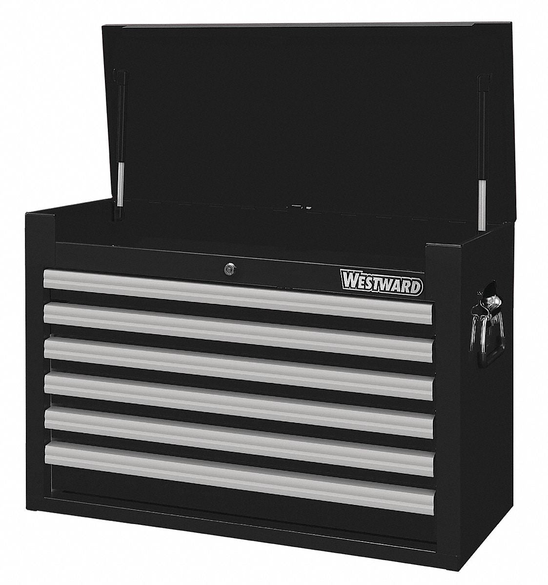 Powder Coated Black Light Duty Top Chest