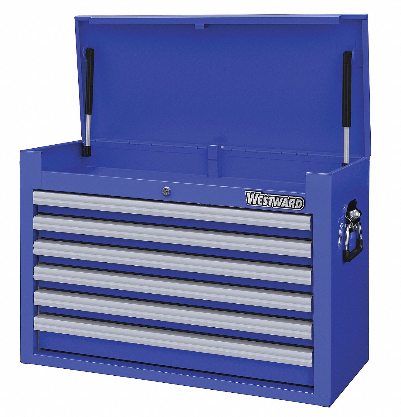 Powder Coated Blue Light Duty Top Chest