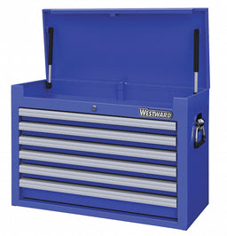 Powder Coated Blue Light Duty Top Chest