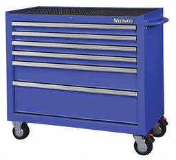 Rolling Tool Cabinet Blue Heavy Duty