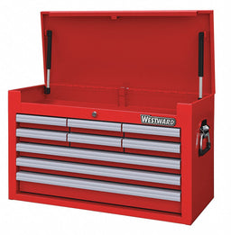 Powder Coated Red Light Duty Top Chest