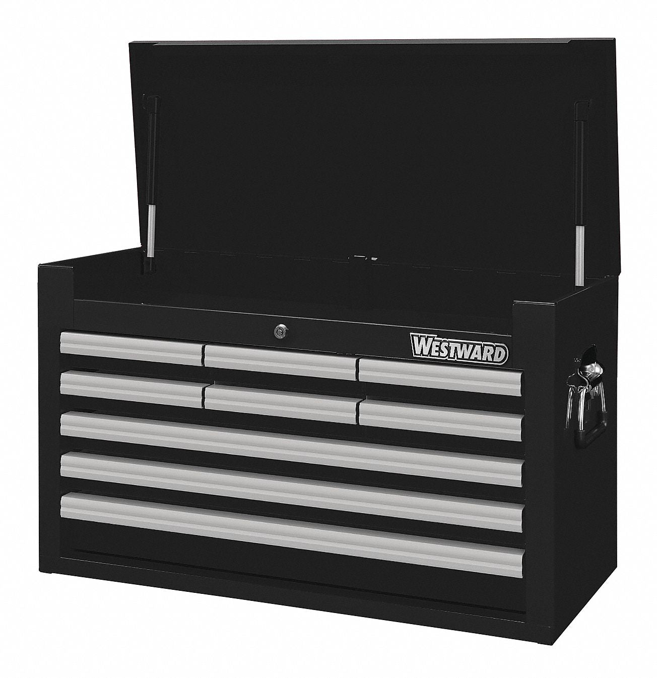 Powder Coated Black Light Duty Top Chest