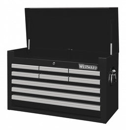 Powder Coated Black Light Duty Top Chest
