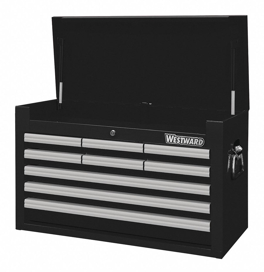 Powder Coated Black Light Duty Top Chest
