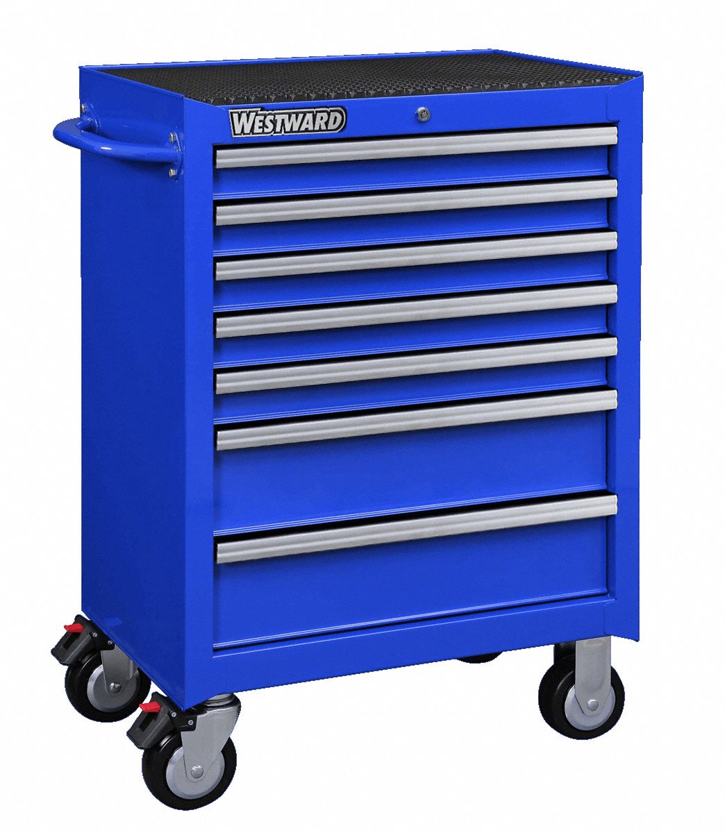 Rolling Tool Cabinet Blue Heavy Duty