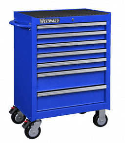 Rolling Tool Cabinet Blue Heavy Duty