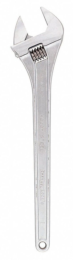 Adj. Wrench Steel Chrome Vanadium 24