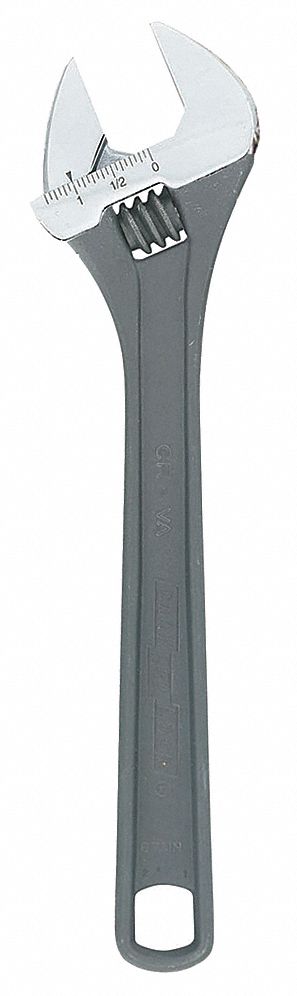 Adj. Wrench Steel Black Phosphate 12