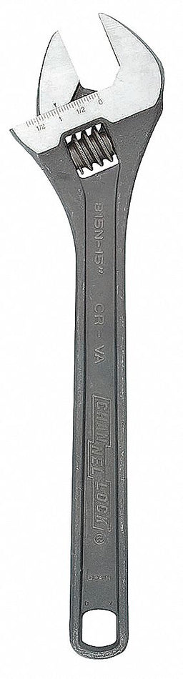 Adj. Wrench Steel Black Phosphate 15