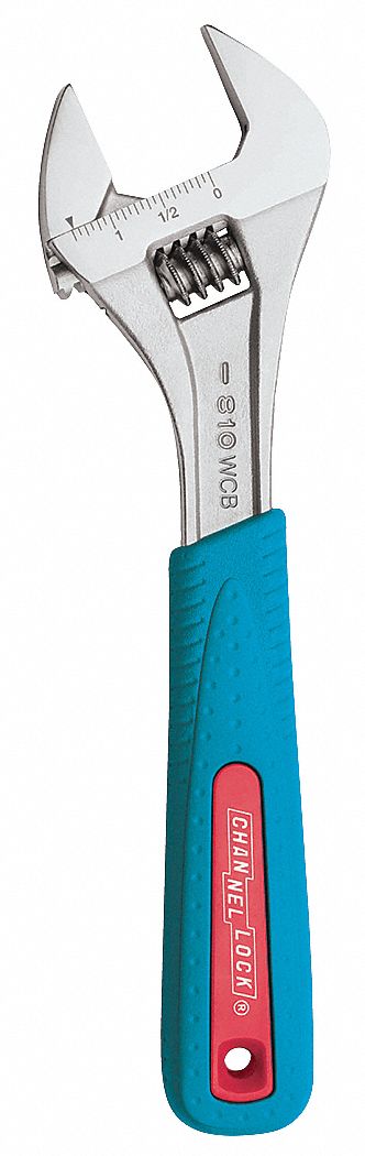 Adj. Wrench Steel Chrome 10
