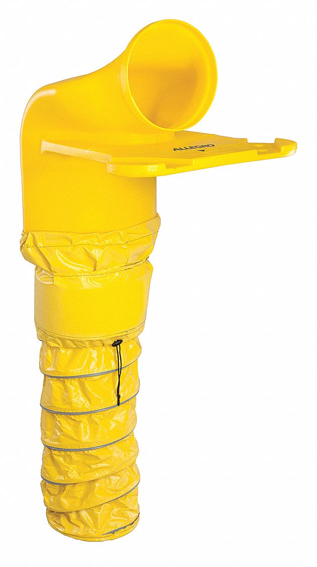 Ventilation Duct Carrier 23 in W Yllw