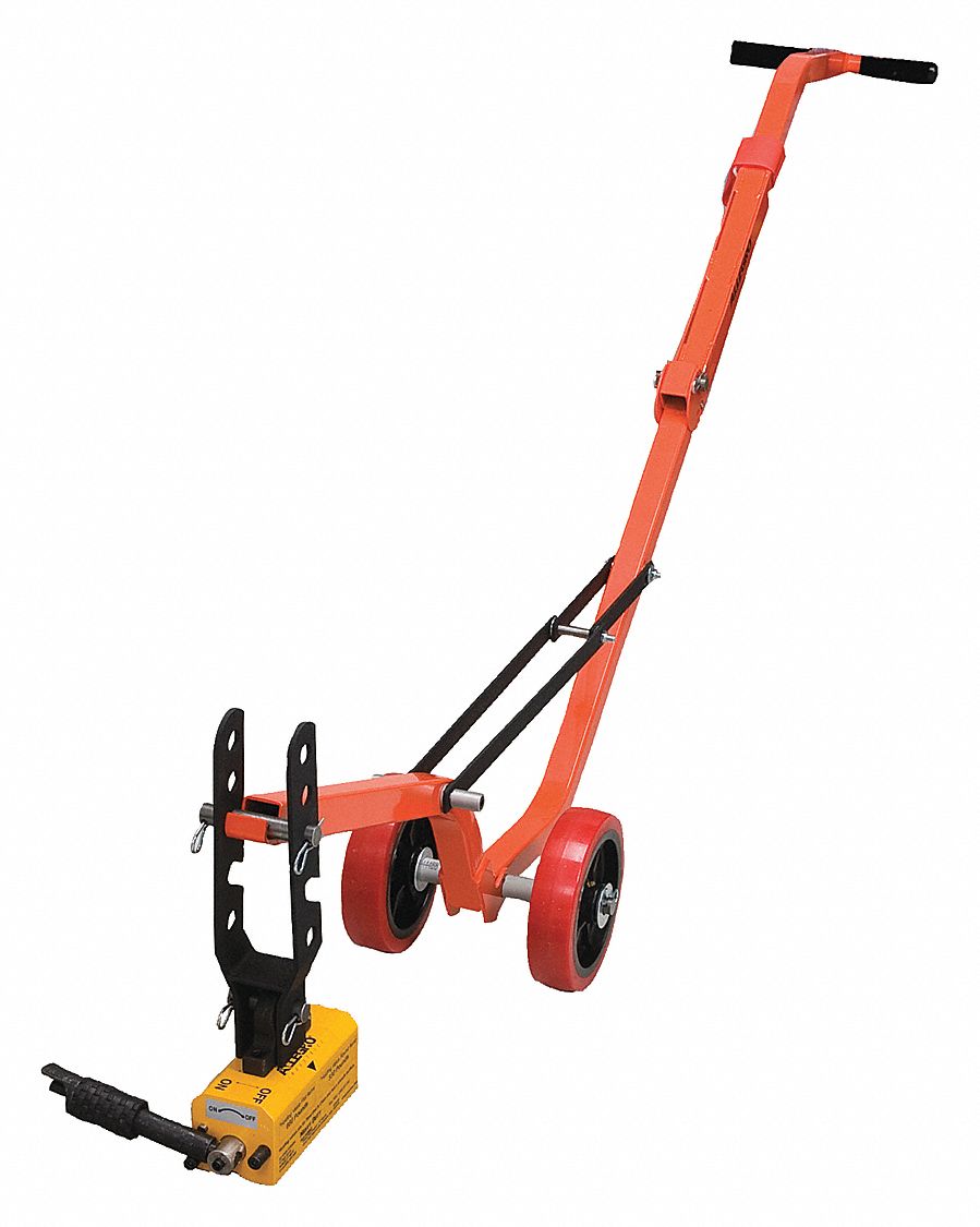 Manhole Covr Lid Lifter 900lb Steel Orng
