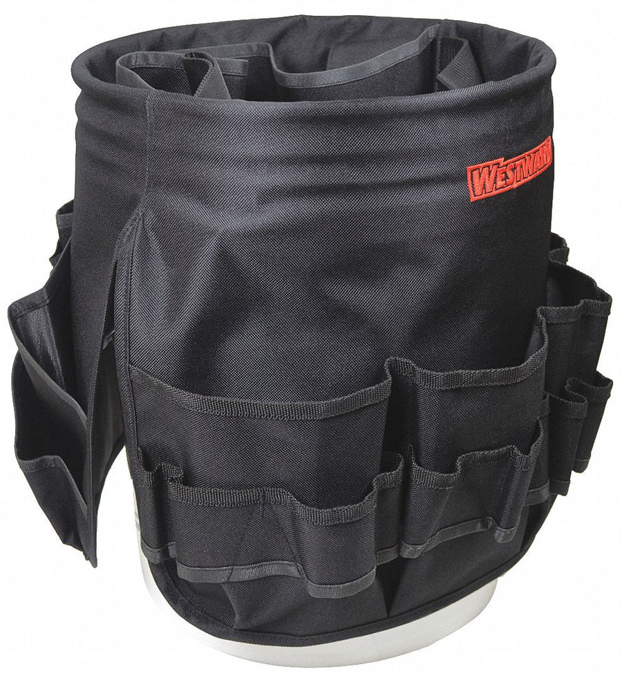 Bucket Tool Organizer Polyester Black