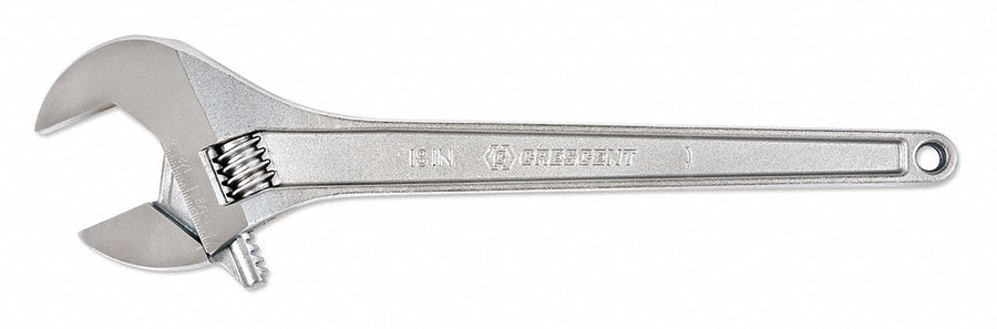 Adjustable Wrench 18In Chrome Carded