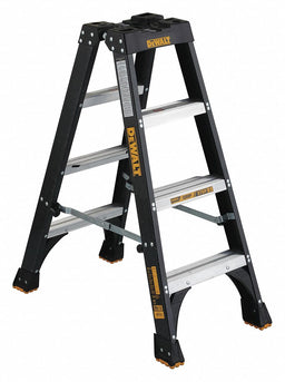 Twin Stepladder Fbrgls IA 4ft DXL3030