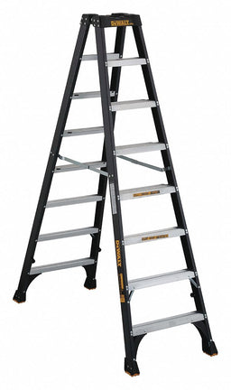 Twin Stepladder Fbrgls IA 8ft DXL3030