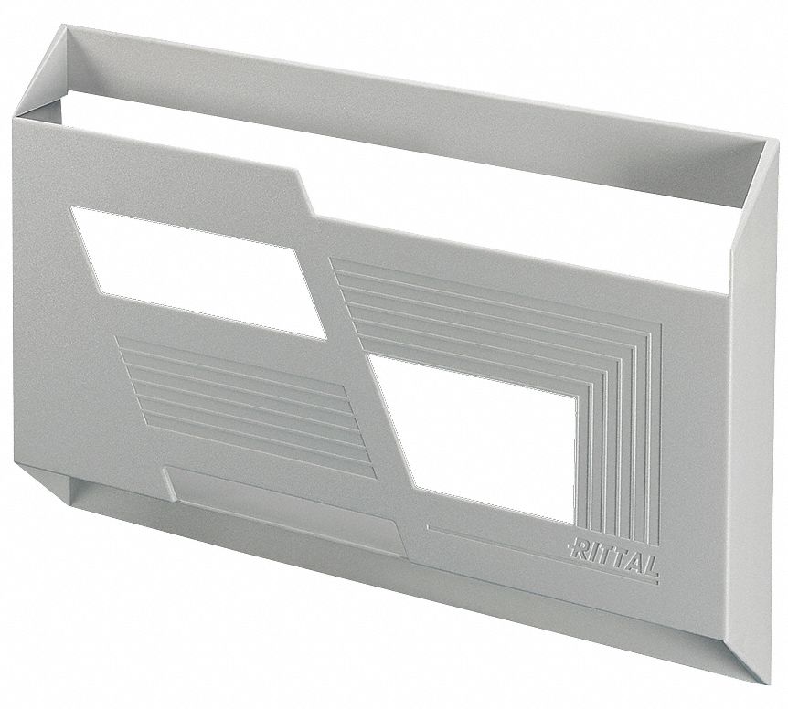 Plastic Wiring Pocket 9in.Lx0.7in.W PST