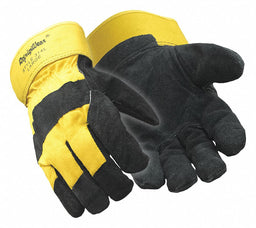 Leather Gloves Black/Tan L PR