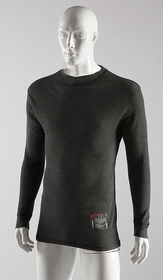 FR Base Layer Crewneck Shirt XL Gray