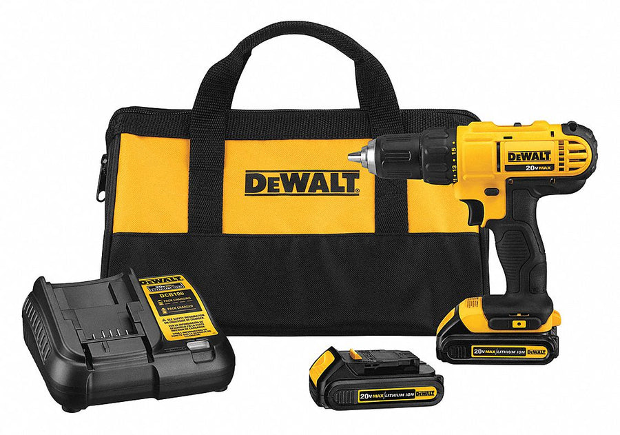 Drill Kit Cordless 20V DC