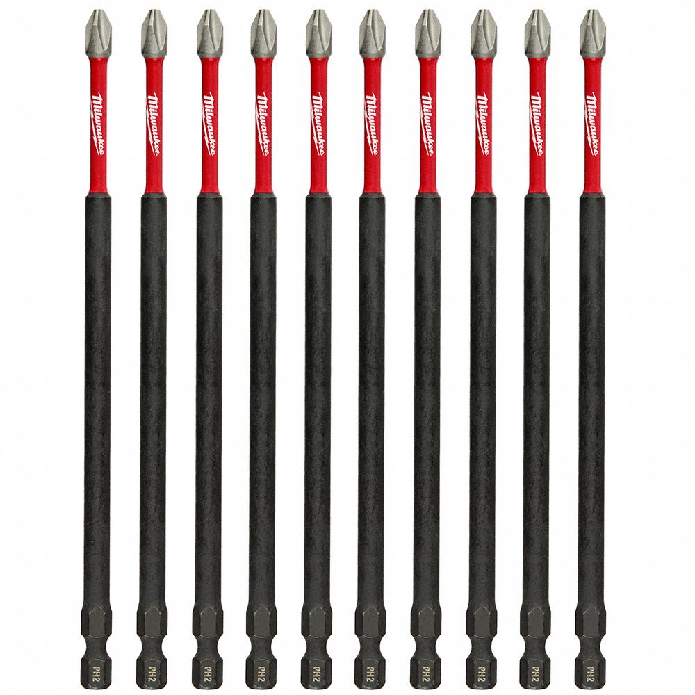 Insert Bit 1/4 Phillips #2 6 PK10