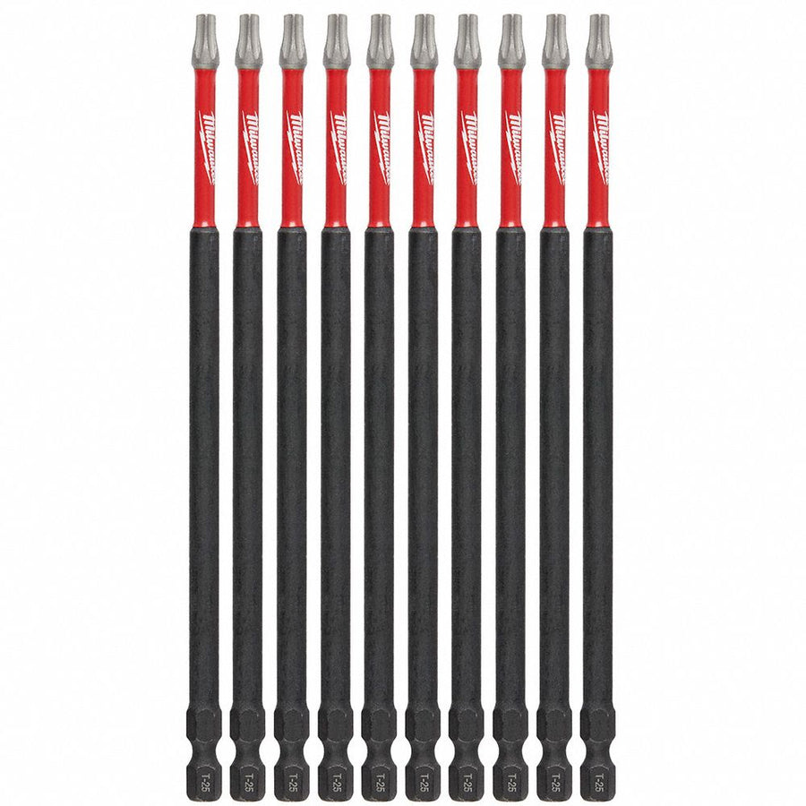 Insert Bit 1/4 Torx T25 6 PK10