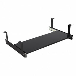 Keyboard Tray 24 in W Black