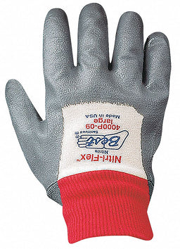 Coated Gloves White/Gray 10 PR