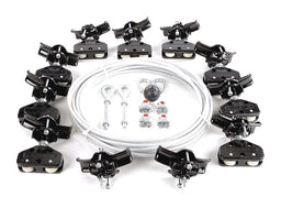 Festoon System Kit 1/4 In Rope L 60 Ft