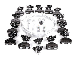 Festoon System Kit 1/4 In Rope L 80 Ft