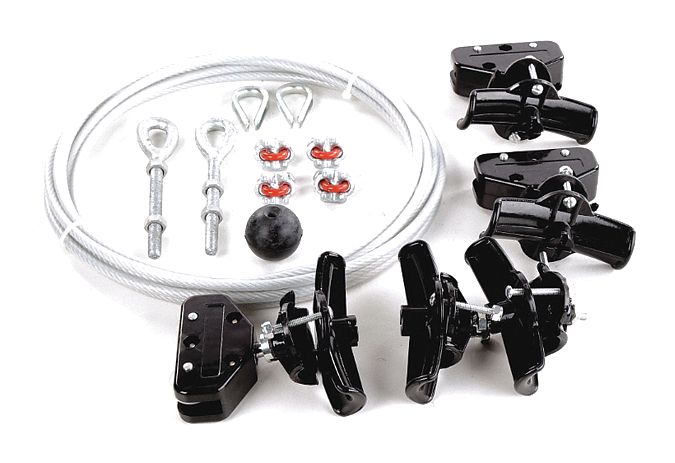 Festoon System Kit 1/4 Rope L 20 Ft