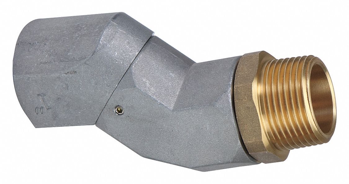 Dual Plane Fuel Nozzle Swivel