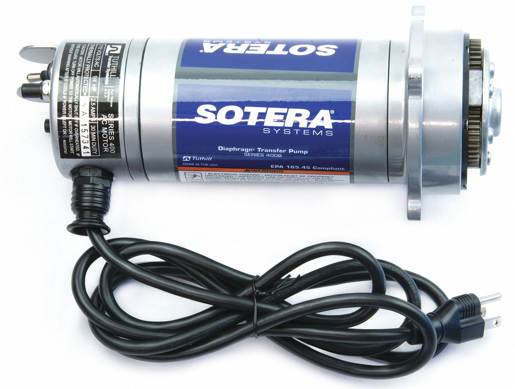 Non Ex Proof Motor 115VAC