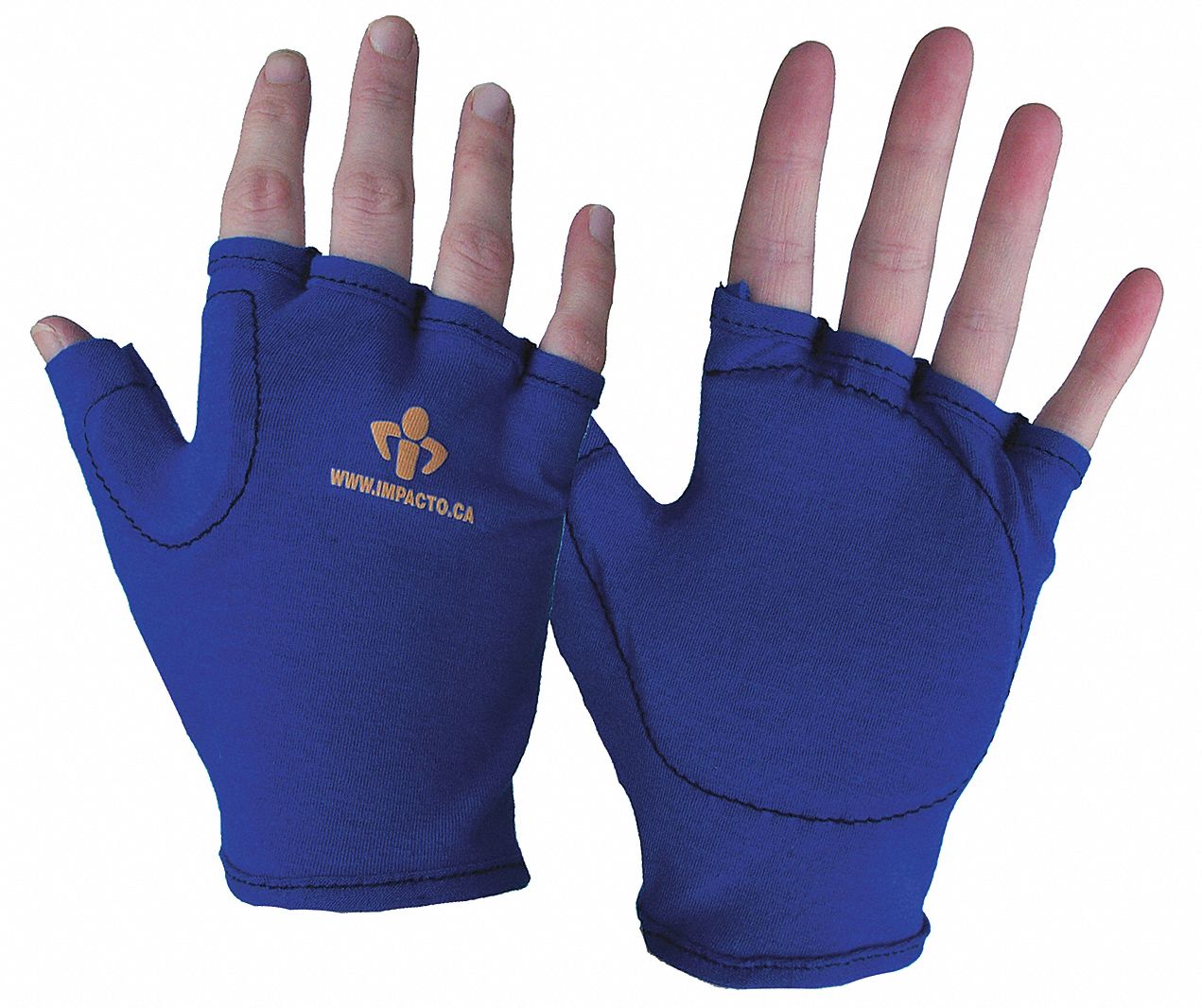 EA Impact Gloves L Bl/Yllw Nylon Right