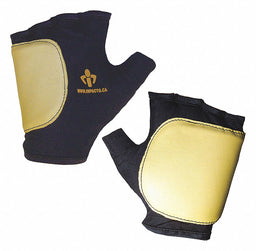 Impact Gloves L Bl/Yllw Polycotton Right