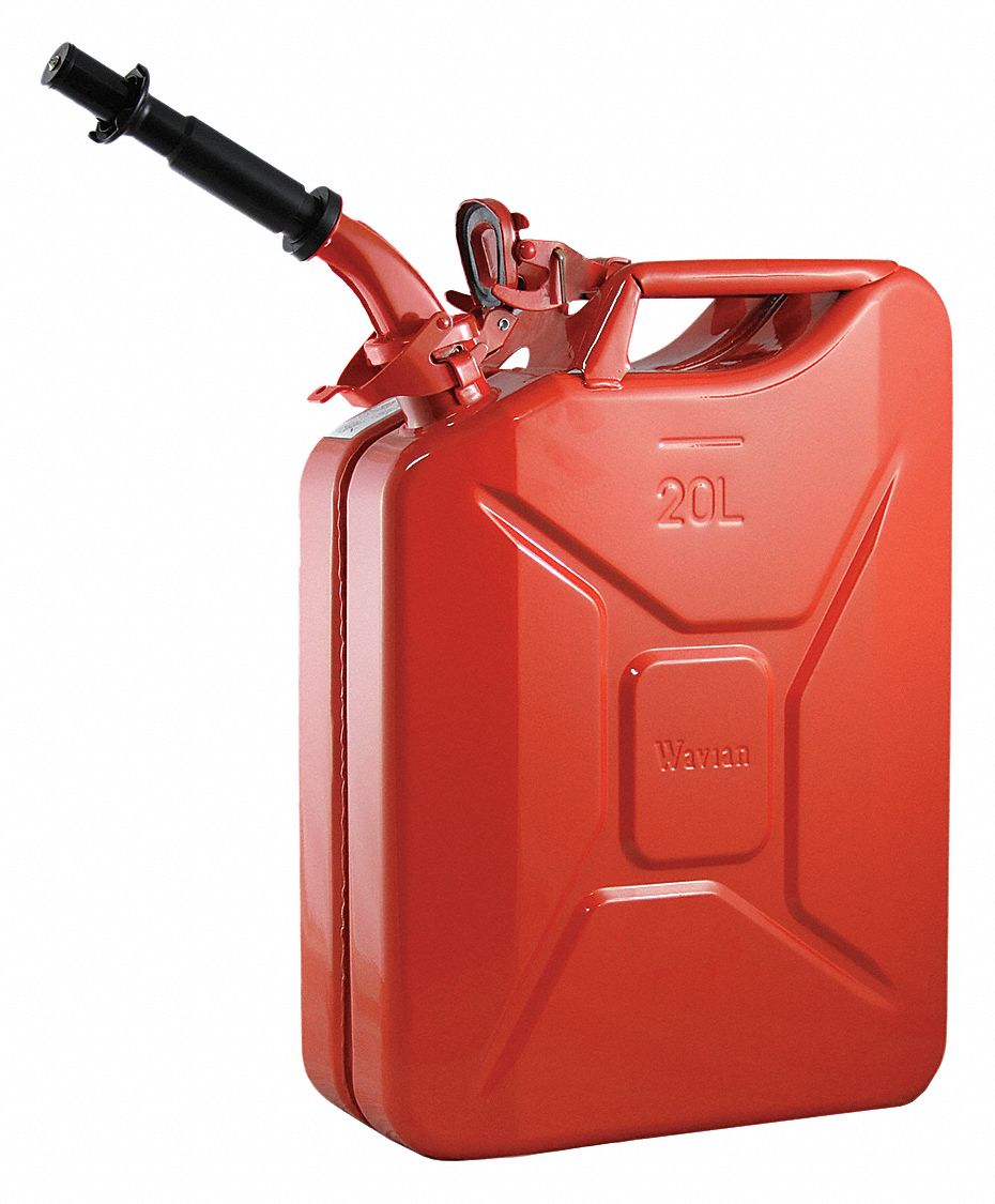 Gas Can 5 gal Red Include Spout