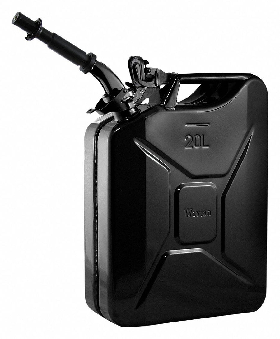 Gas Can 5 gal Black Include Spout
