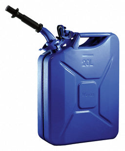 Gas Can 5 gal Blue Include Spout