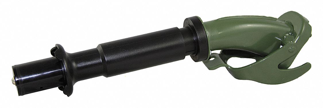 Gas Can Spout Green 10-1/2 in L